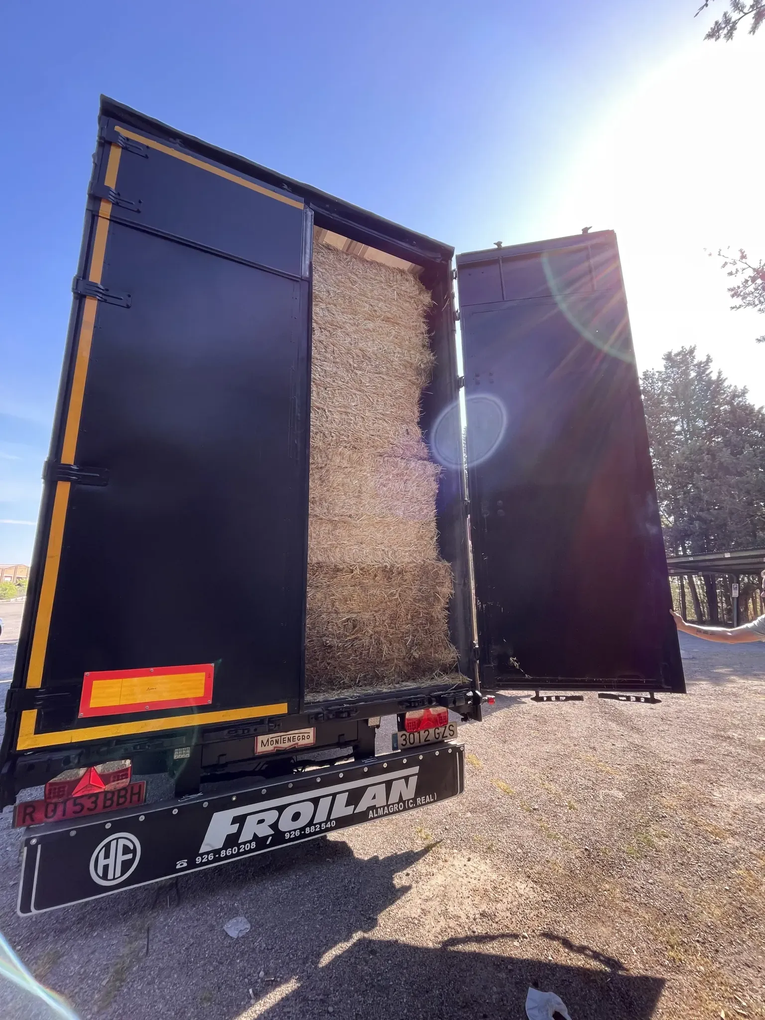 Fodderpack Export-LKW für Heu und Futter