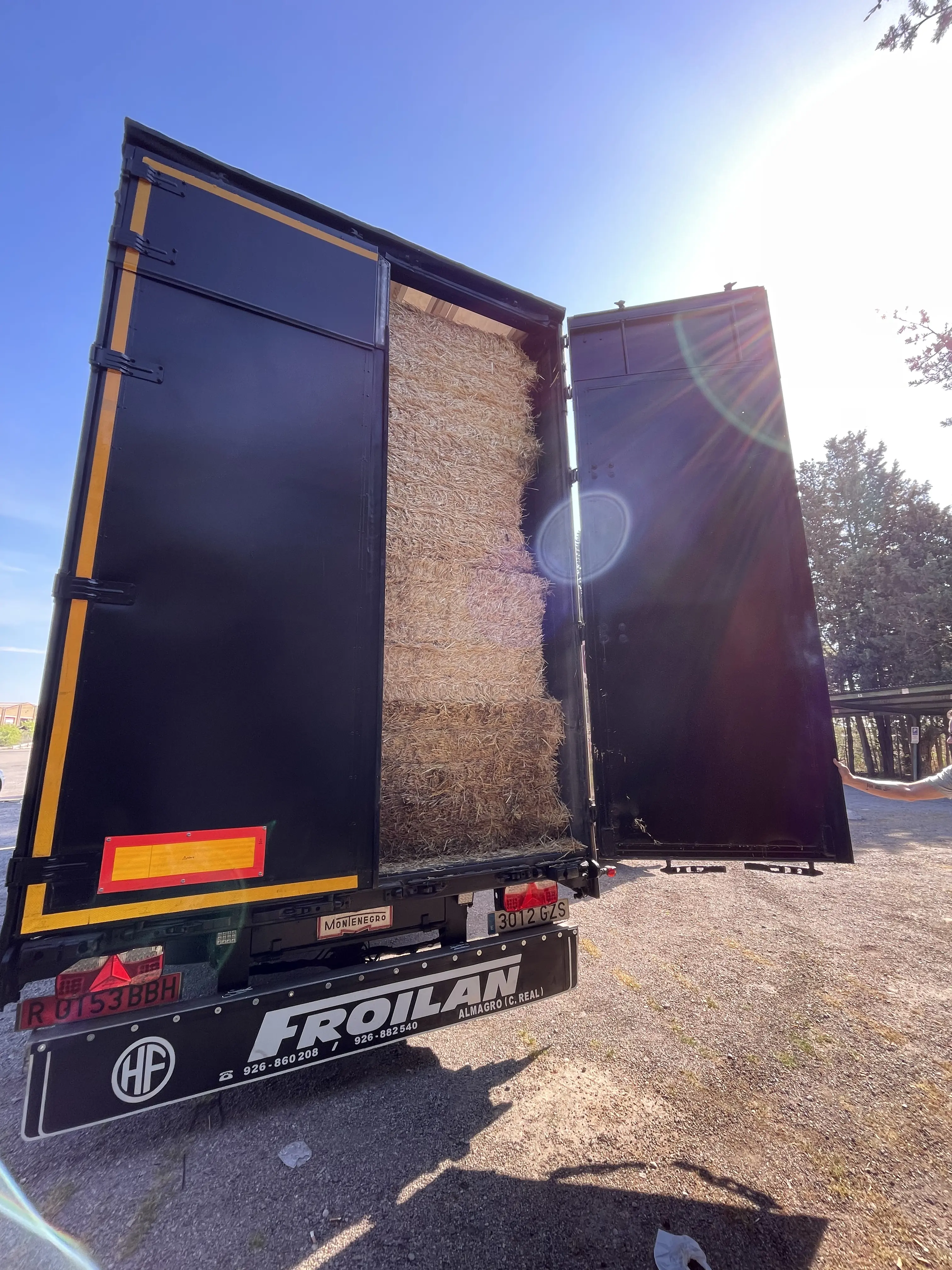 Camión de entrega de forraje FodderPack